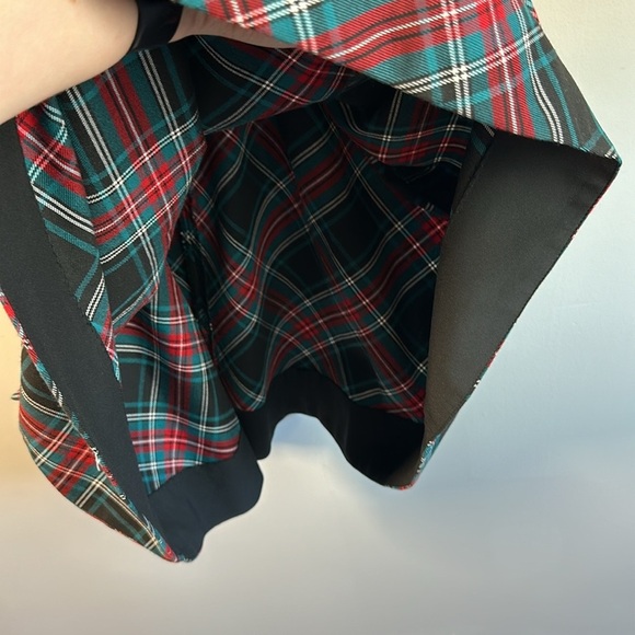 NWT Draper James Georgia Tartan Plaid Love Circle Waist Tree Dress Size 14 - Picture 6 of 16